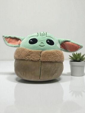 Grogu Squishmallows 10" Star Wars The Child Baby Yoda Plush Toy